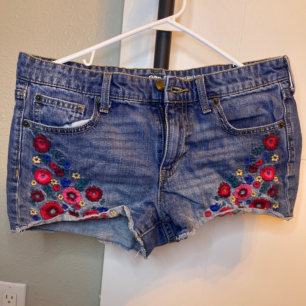 Gap Sexy Boyfriend Short Shorts size US 6
